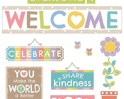 BULLETIN BOARD SET ALWAYS WELCOME