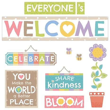 BULLETIN BOARD SET ALWAYS WELCOME