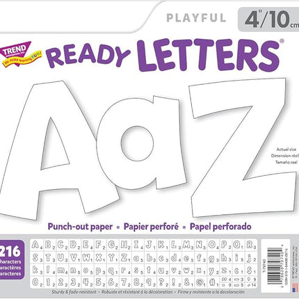 LETRAS WHITE PLAYFUL #4