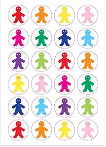 STICKER RAINBOW PEOPLE 1"