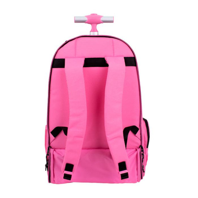 MOCHILA MILAN CON RODOS SUNSET ROSA