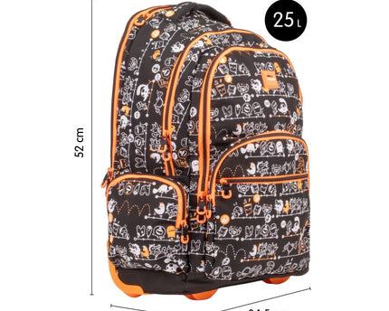 MOCHILA MILAN CON RODOS TANDEM