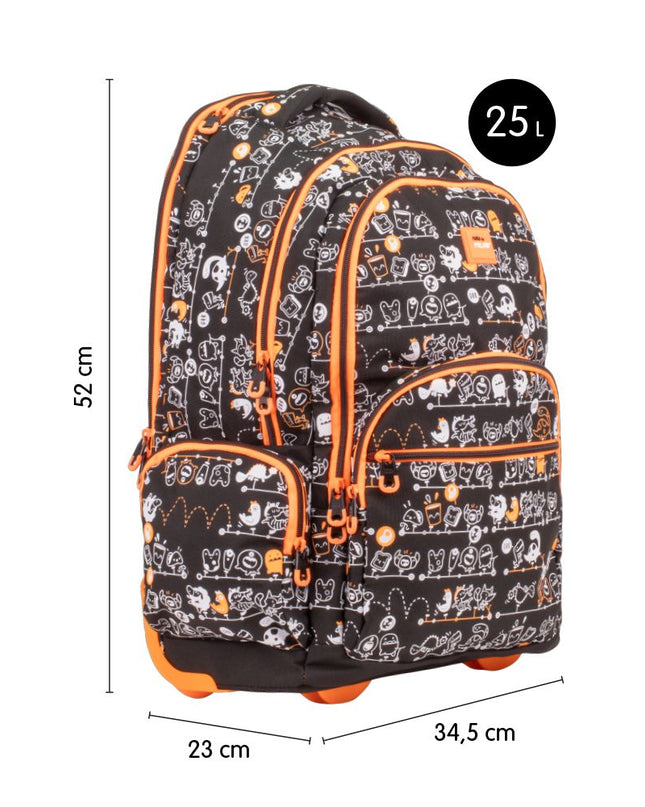 MOCHILA MILAN CON RODOS TANDEM