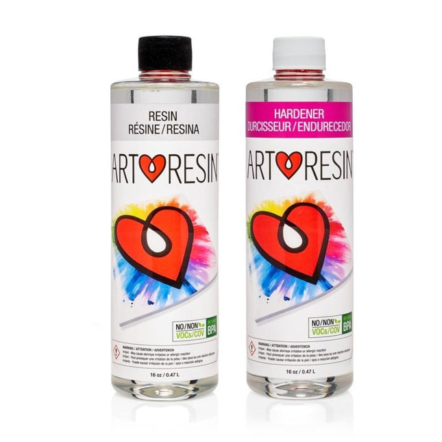 KIT DE RESINA Y ENDURECEDOR 32 OZ ARTRESIN