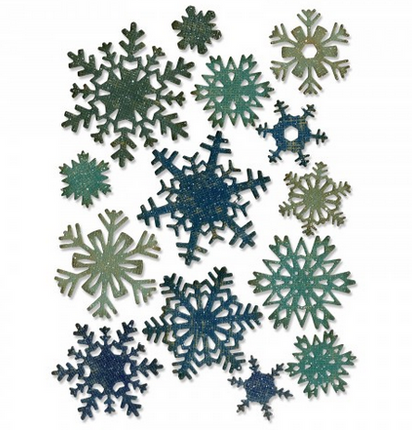DIE PAPER SNOWFLAKES MINI - SIZZIX