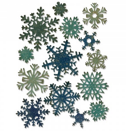 DIE PAPER SNOWFLAKES MINI - SIZZIX
