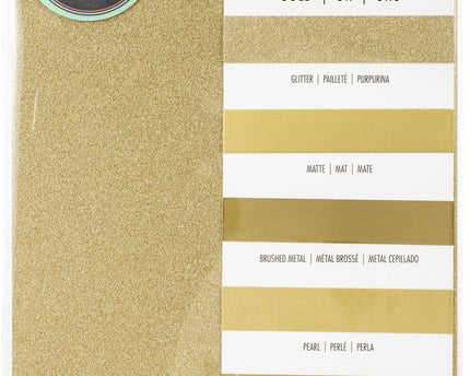 PAQUETE DE CARTULINA OPULENTA 50 PCS SIZZIX