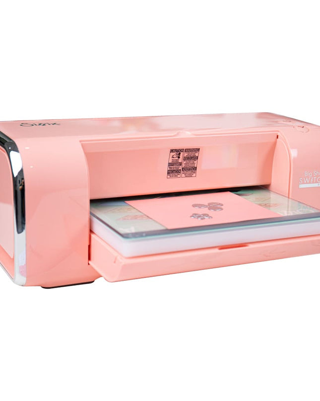 MAQUINA BIG SHOT SWITCH PLUS STARTER KIT SORBET - SIZZIX