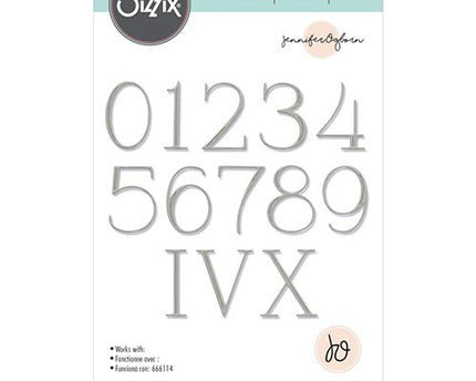 DIE - ELEGANT NUMERALS