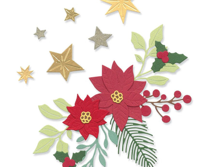DIE FESTIVE FOLIAGE 14PC