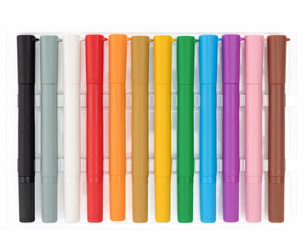 MARCADORES DE PIGMENTOS BASICOS 12 PC