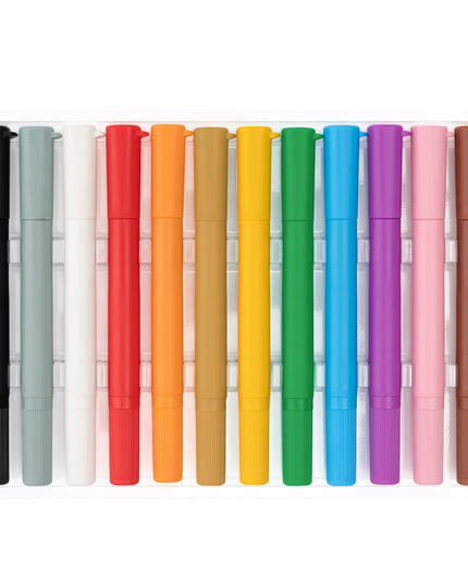 MARCADORES DE PIGMENTOS BASICOS 12 PC