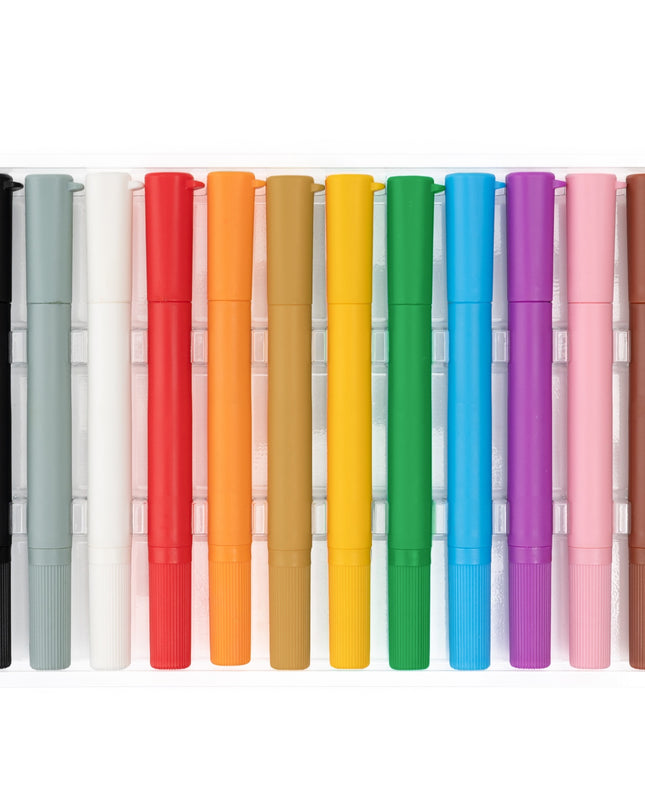 MARCADORES DE PIGMENTOS BASICOS 12 PC