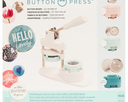 BUTTON PRESS  BUNDLE 104PC