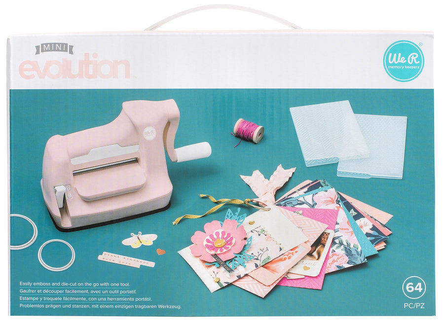 MAQUINA MINI EVOLUTION STARTER KIT - ROSA