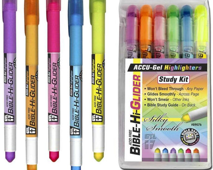SET DE CRAYONES BIBLE HI-GLIDER 6CLRS