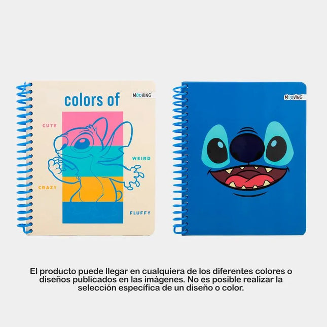 LIBRETA DE ANOTACIONES STITCH