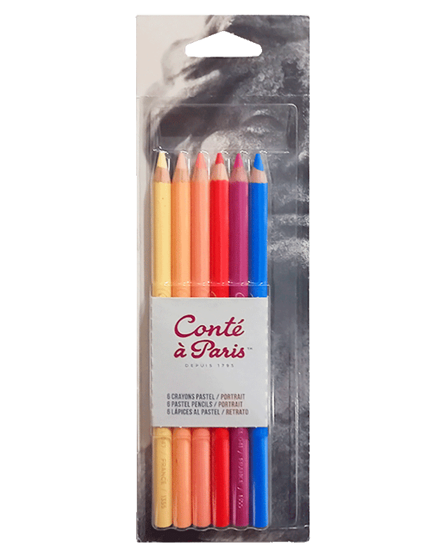 COLORES P/ RETRATO 6UND COLORES PASTEL