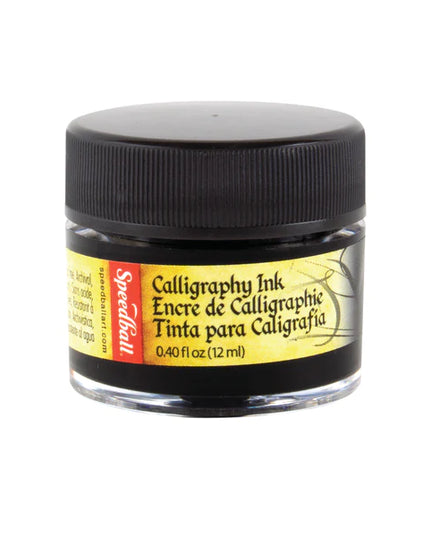 TINTA ACRÍLICA PARA CALIGRAFÍA SUPER BLACK 12ML