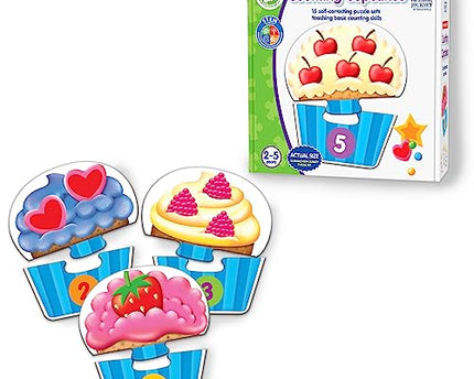 JUEGO MEMORIA COUNTING CUPCAKES