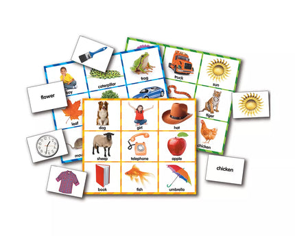 JUEGO BINGO PICTURE WORD