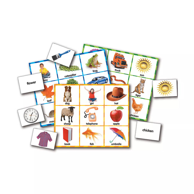 JUEGO BINGO PICTURE WORD
