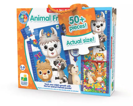 ROMPECABEZA TABLA DE ALTURA ANIMAL FRIEND 50PZ