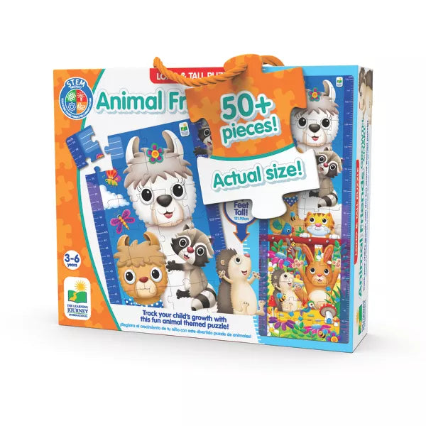 ROMPECABEZA TABLA DE ALTURA ANIMAL FRIEND 50PZ