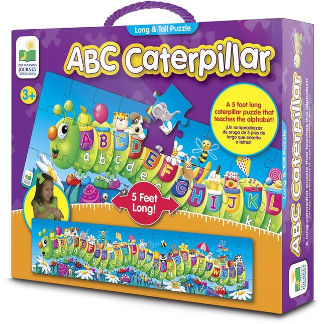 ROMPECABEZA ABC CATERPILLAR 50PZ