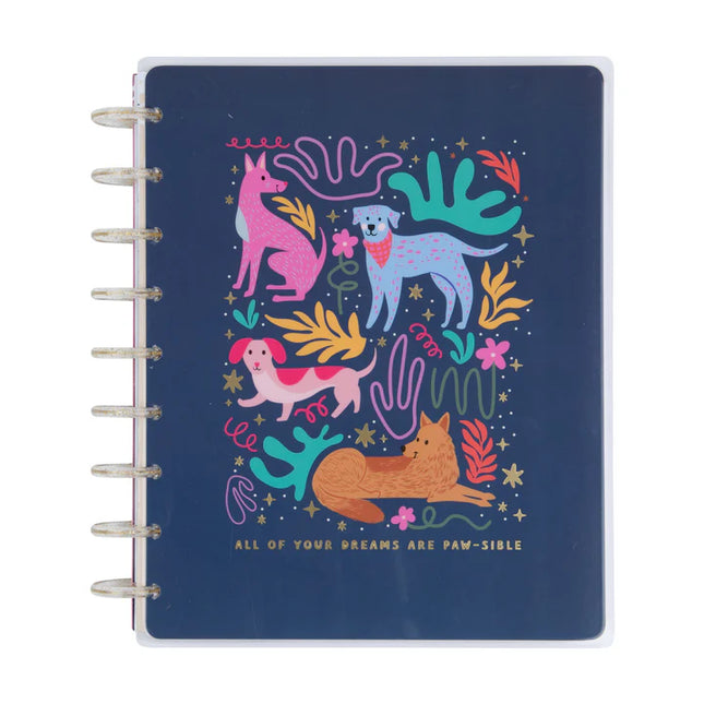 PLANNER 18 MESES 2024-2025 PLAYFUL PUPS
