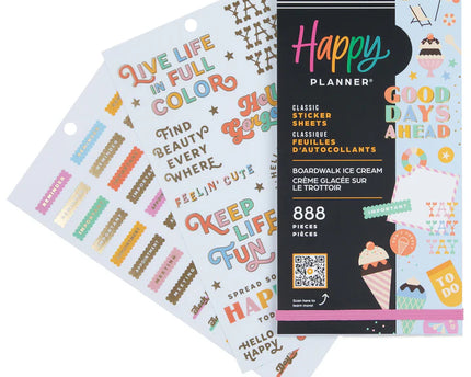 STICKER BOARDWALK ICE CREAM 888PZ