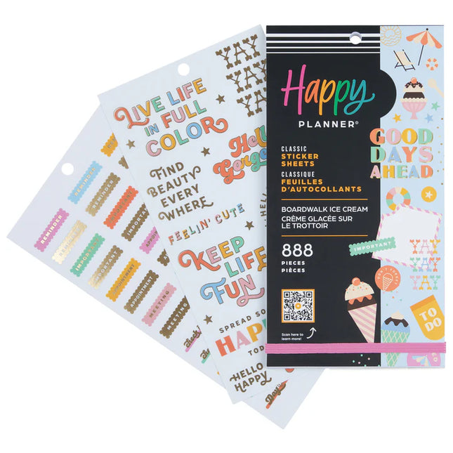 STICKER BOARDWALK ICE CREAM 888PZ