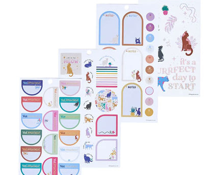 STICKER WHIMSICAL WHISKERS 1109PZ