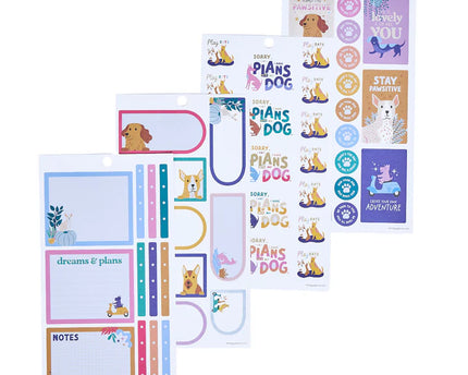 STICKER PLAYFUL PUPS 451PZ