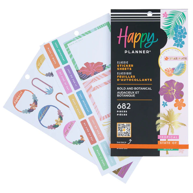 STICKER BOLD & BOTANICAL 682PZ