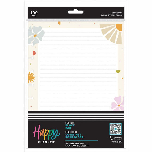HOJAS P/ BINDERS 100HJS DESERT THISTLE