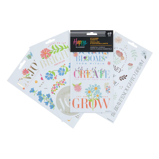 STICKER ESSENTIAL FLORALS 49PZ