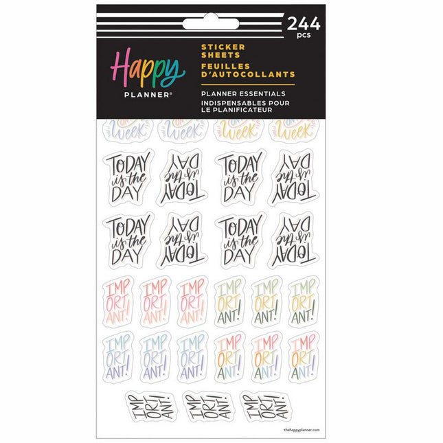 STICKER PLANNER ESSENTIALS 244PZ
