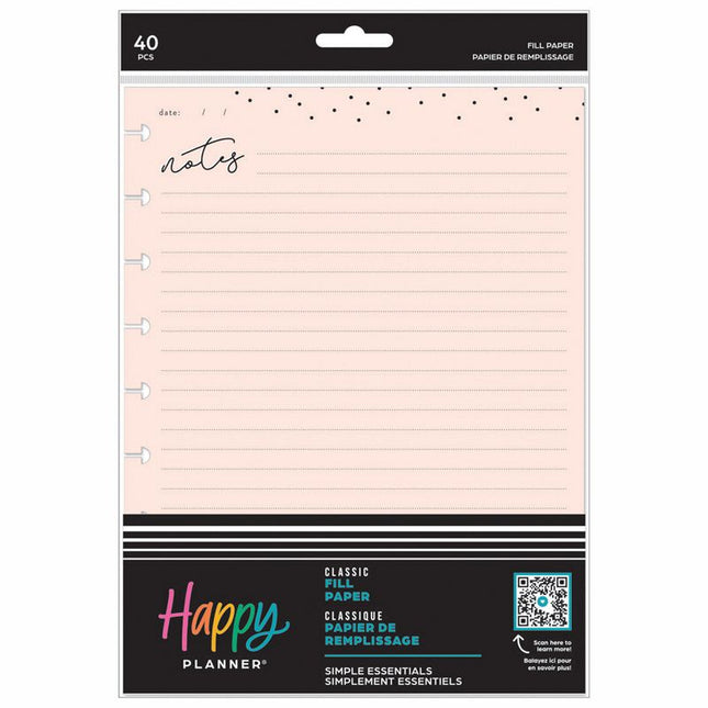 HOJAS P/ BINDERS 40HJS SIMPLE ESSENTIALS