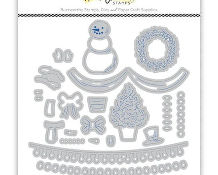 DIE LOVELY LAYERS FRONT PORCH HOLIDAY ADD ON