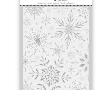 EMBOSSING FOLDER SNOWFLAKES 3D