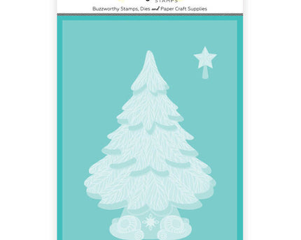 EMBOSSING FOLDER GRANDMA´S CHRISTMAS TREE 3D