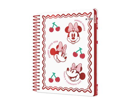 CUADERNO ESPIRAL DE 1 MATERIA MINNIE MOUSE