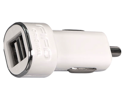 CARGADOR FIFO USB P/AUTO 3.1A/2