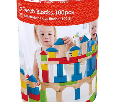JUGUETE BUILD UP & AWAY BLOCKS 100PC