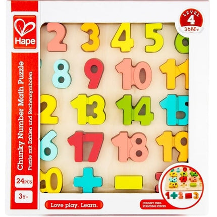 CHUNKY NUMBER MATH PUZZLE