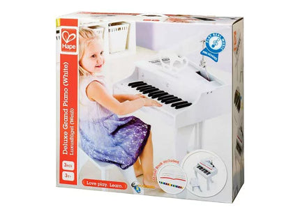 JUGUETE DELUXE GRAND PIANO WHITE