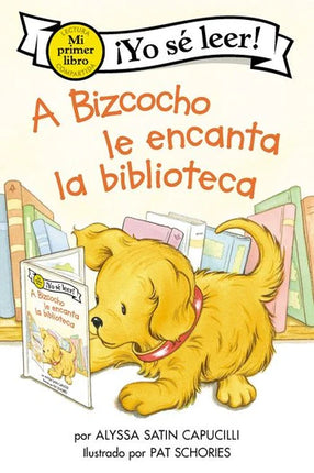 LIBRO A BIZCOCHO LE ENCANTA LA BIBLIOTECA