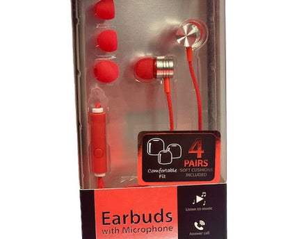 AURICULARES EURBUD V/COLORES C/REPUESTO
