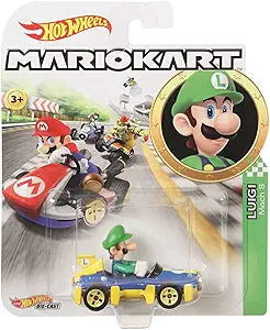 JUGUETE HOT WHEELS MARIO KART LUIGI